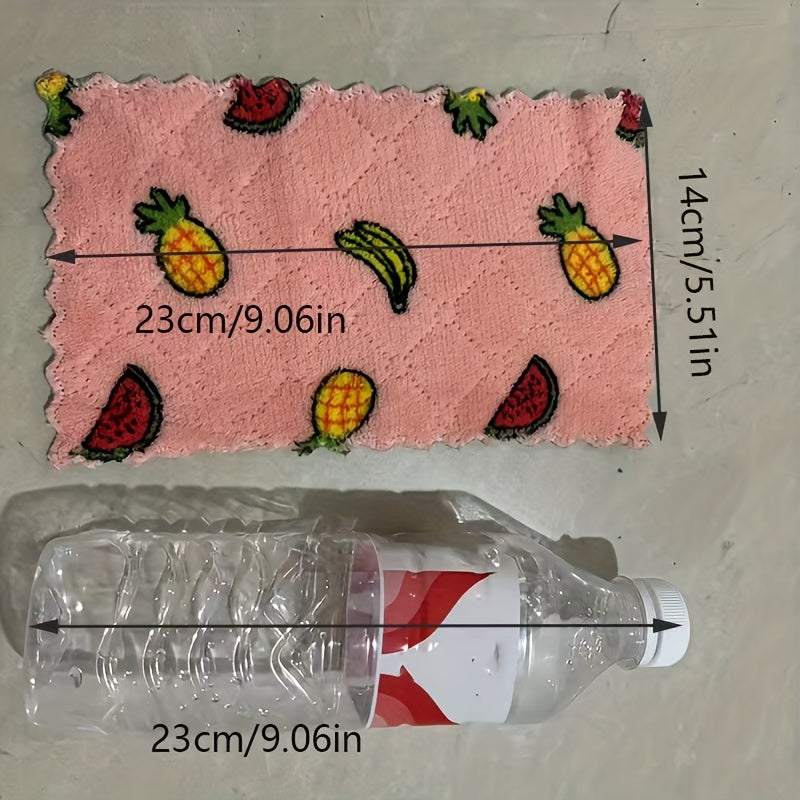 5pcs Super Absorbent Reusable Kitchen Dishcloths