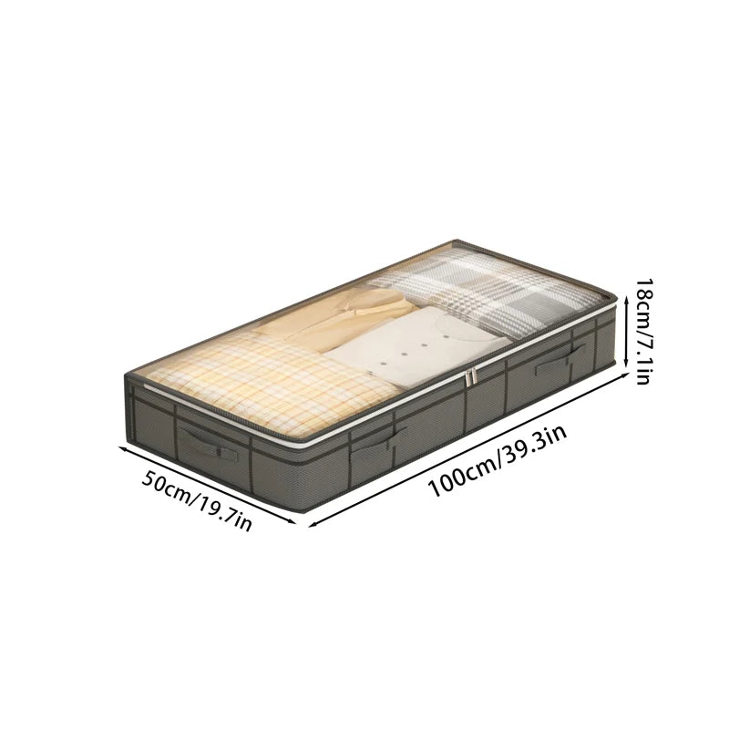 Under-Bed Storage Bag for Clothes & Bedding