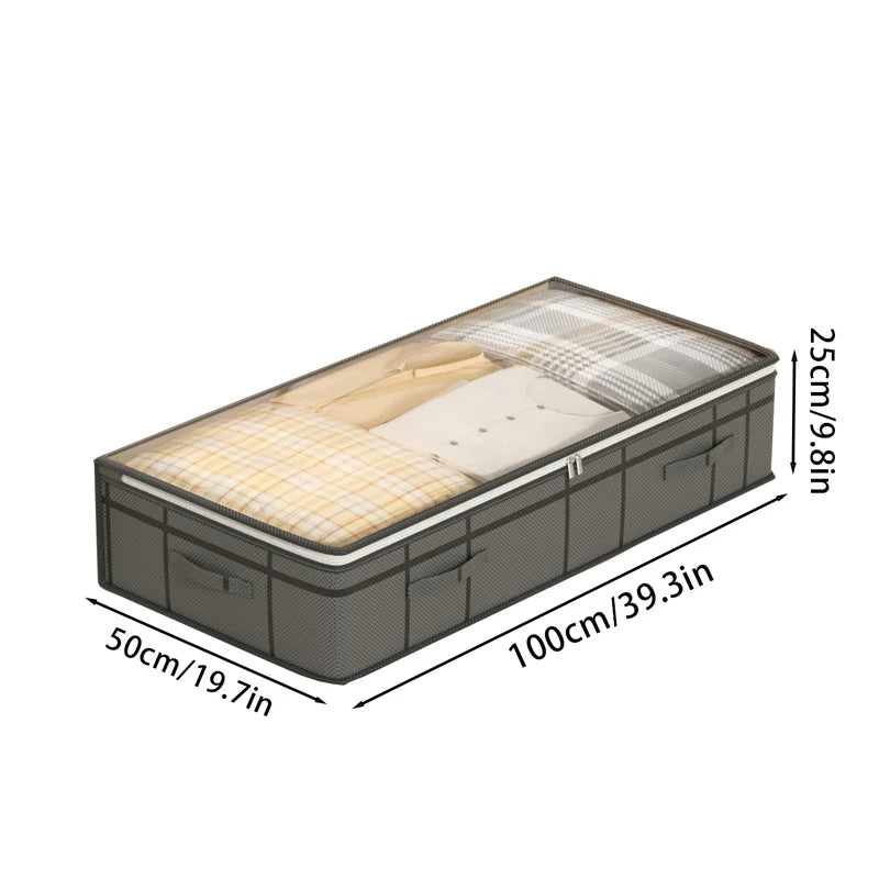 Under-Bed Storage Bag for Clothes & Bedding