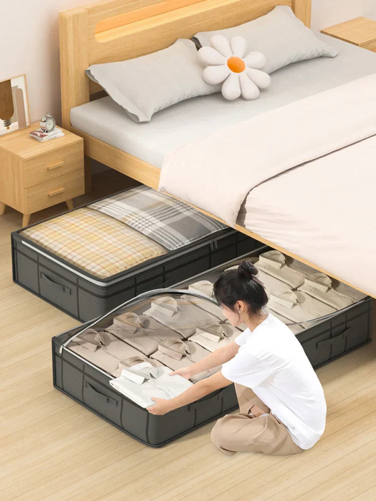 Under-Bed Storage Bag for Clothes & Bedding