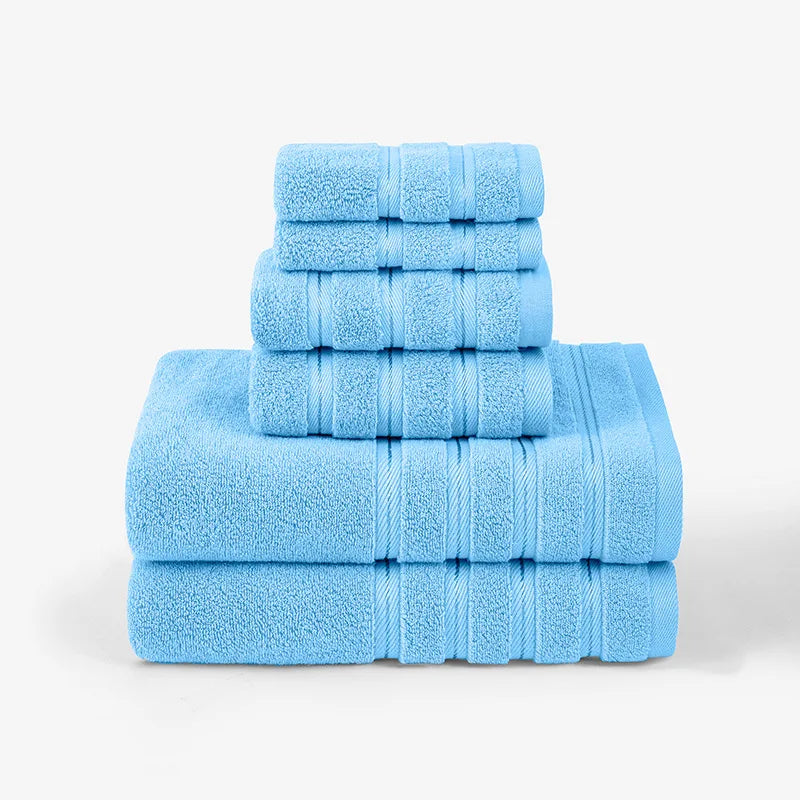 Luxury 12-Piece Cotton Towel Set