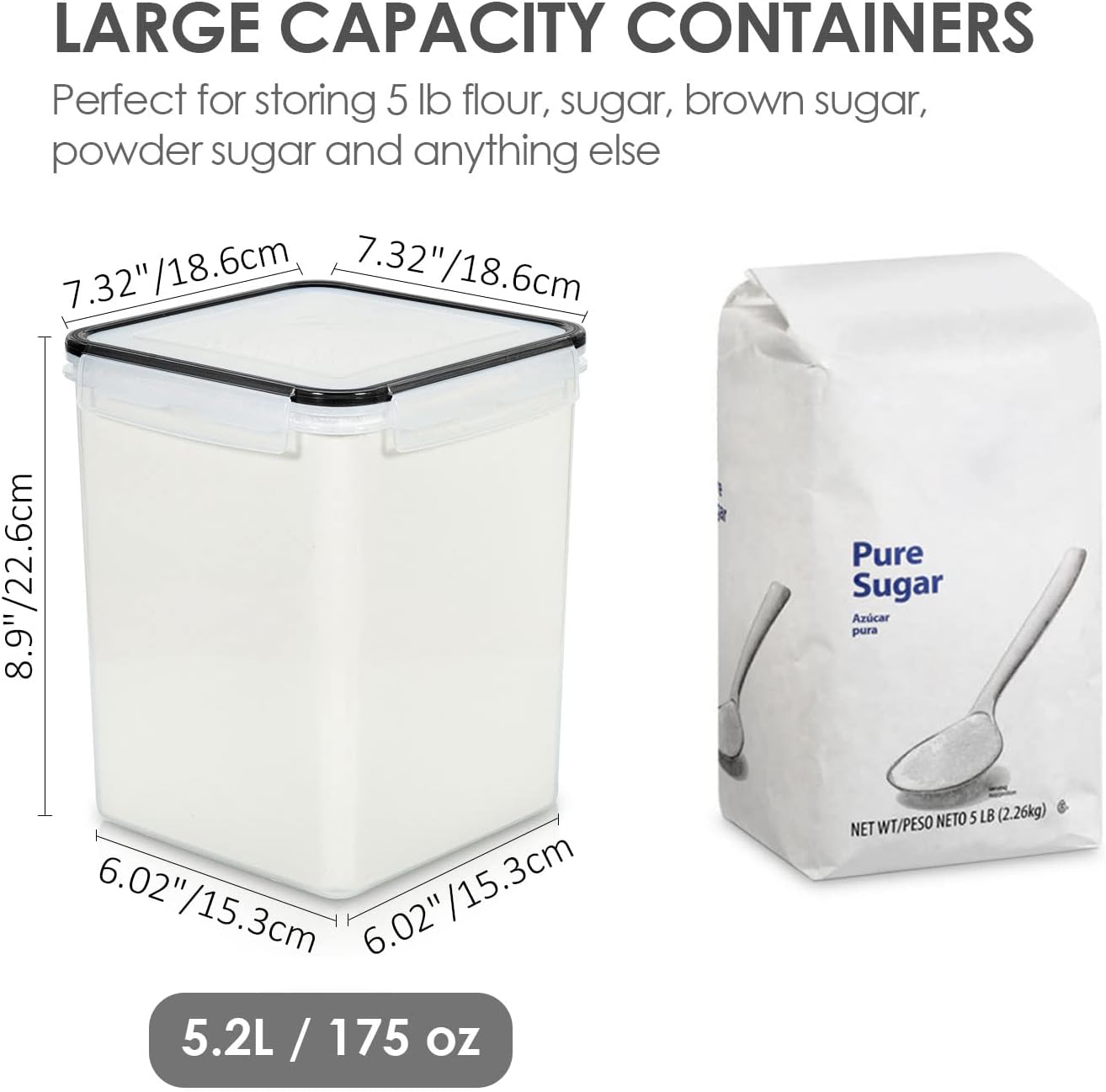 Vtopmart 16 Airtight Food Storage Containers Set