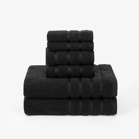 Luxury 12-Piece Cotton Towel Set