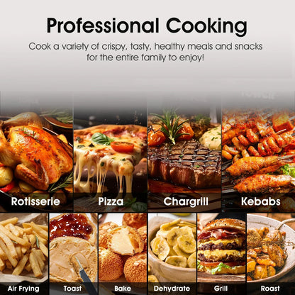 Air Fryer Oven – Digital Display & Viewing Window