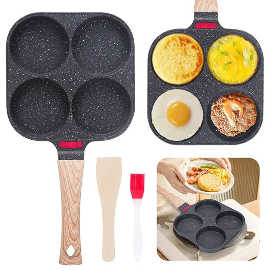 Mini Nonstick Egg Frying Pan for Omelettes & More