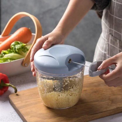 500/900ML Manual Meat & Garlic Mincer Chopper