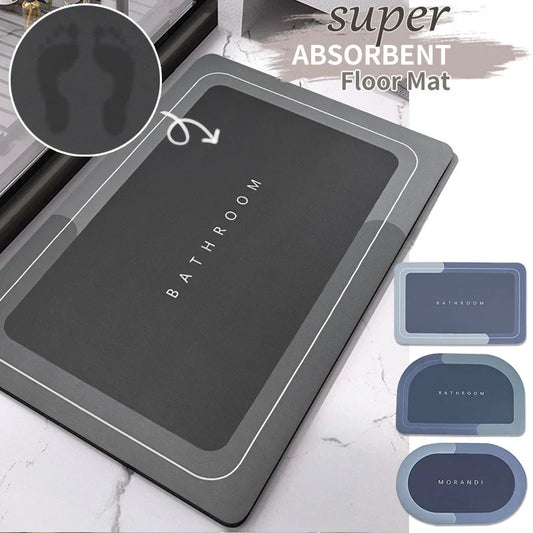 Quick-Dry Non-Slip Bath Mat