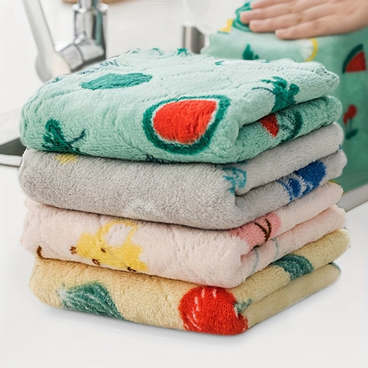5pcs Super Absorbent Reusable Kitchen Dishcloths
